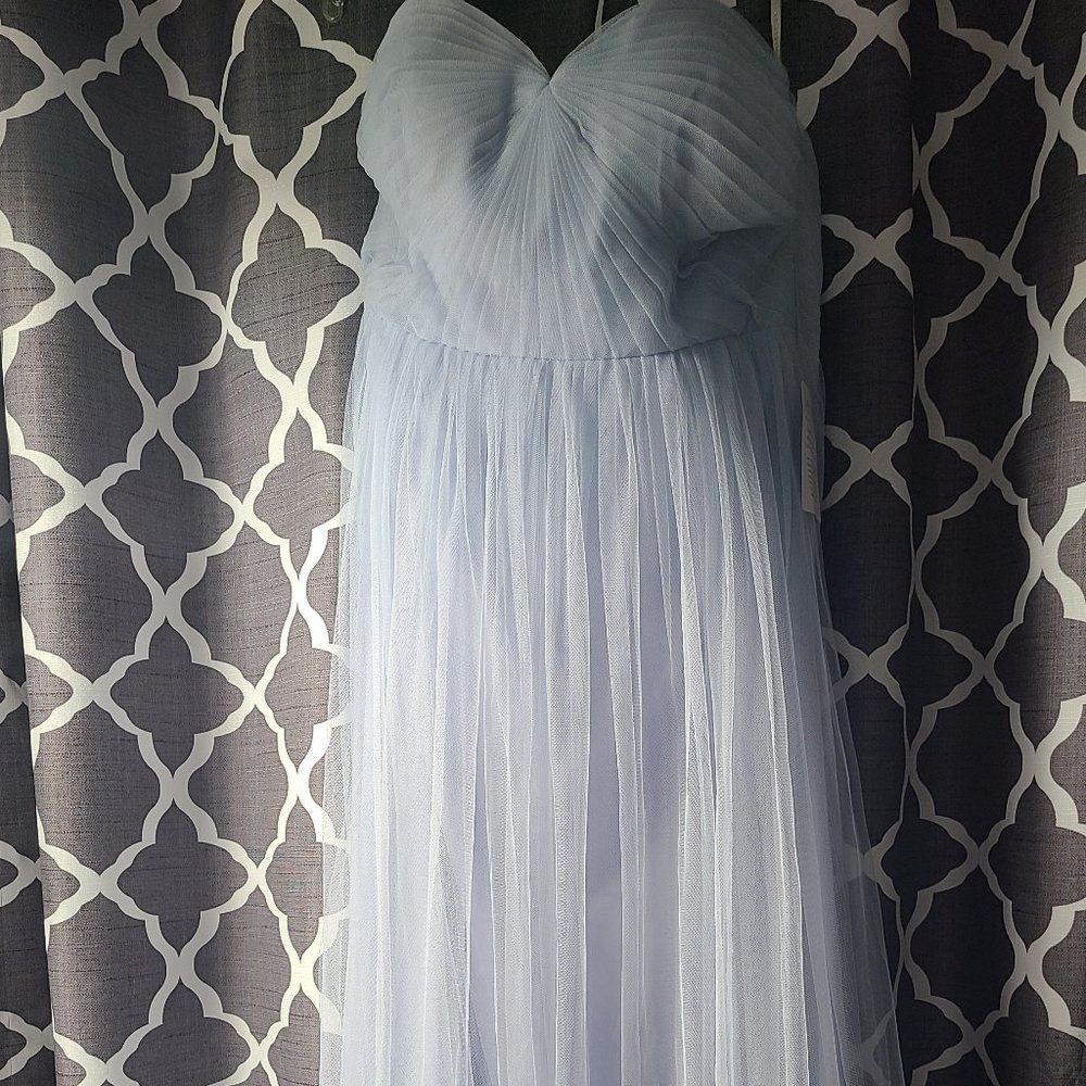 Jenny yoo convertible dress, whisper blue